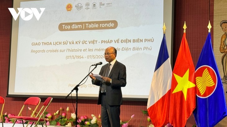 El septuagésimo aniversario de la victoria en Dien Bien Phu: compartir la historia y el recuerdo en Francia - ảnh 1