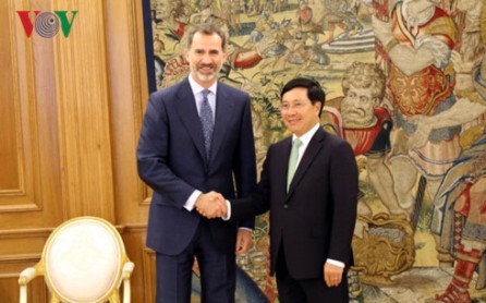 España considera a Vietnam un socio importante en Asia-Pacífico, dice el rey Felipe VI - ảnh 1