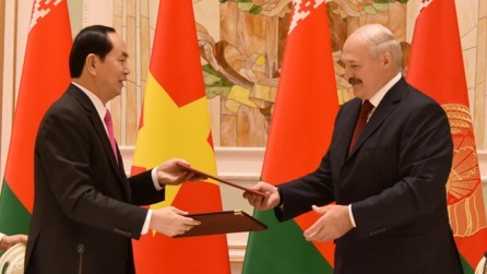 Vietnam y Bielorrusia ratifican voluntad de afianzar relaciones  - ảnh 1