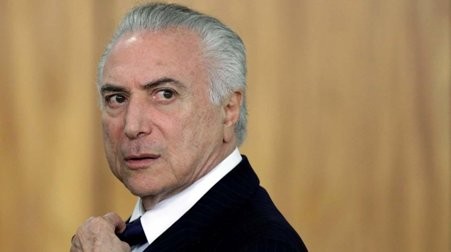 Presentan una acusación formal de corrupción contra el presidente brasileño Michel Temer  - ảnh 1