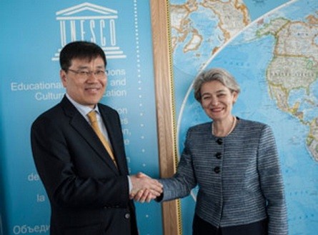 Embajador surcoreano elegido como nuevo presidente de la Unesco - ảnh 1