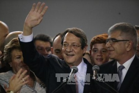 Nicos Anastasiades reelegido presidente de Chipre  - ảnh 1
