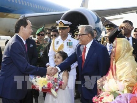 Prensa de Bangladés destaca significado de la visita del presidente vietnamita  - ảnh 1