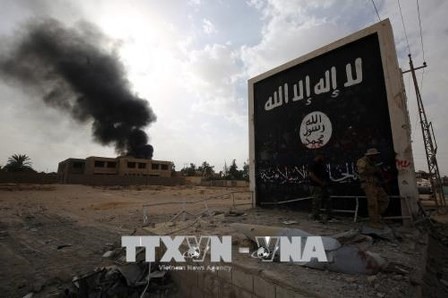 Fuerzas iraquíes bombardean a yihadistas en Siria  - ảnh 1