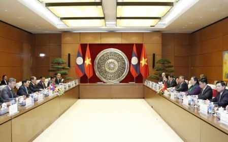 Vietnam y Laos estrechan relaciones parlamentarias - ảnh 1