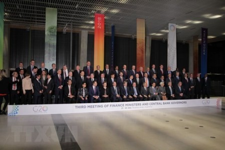 G20 llama a dialogar sobre las tensiones comerciales  - ảnh 1