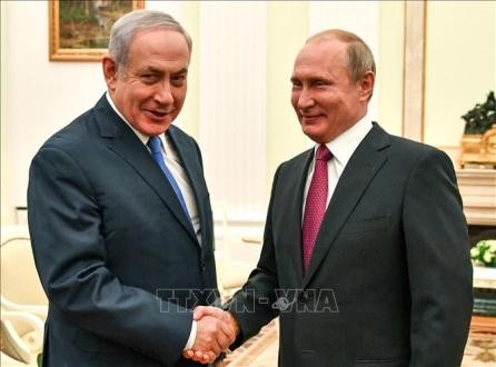 Líderes de Israel y Rusia acuerdan reunirse  - ảnh 1