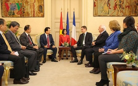 Vietnam y Francia fortalecen relaciones bilaterales  - ảnh 1