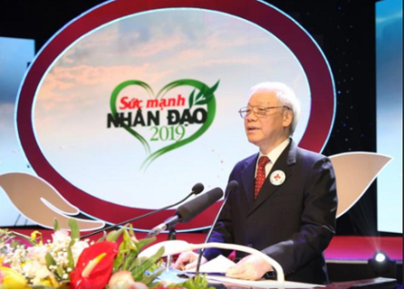 Presidente de Vietnam llama a promover valores humanitarios - ảnh 1