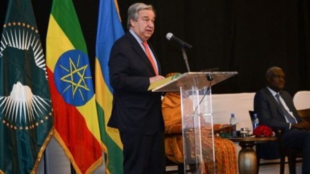 Inauguran 32 Cumbre de la Unión Africana  - ảnh 1