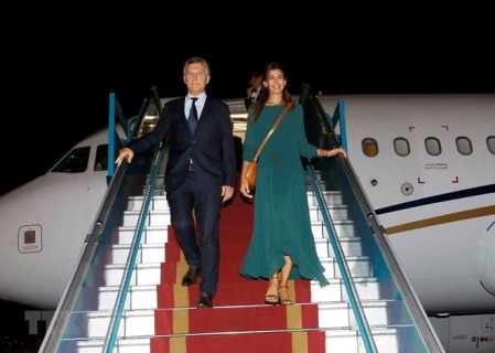 Presidente de Argentina inicia visita a Vietnam - ảnh 1