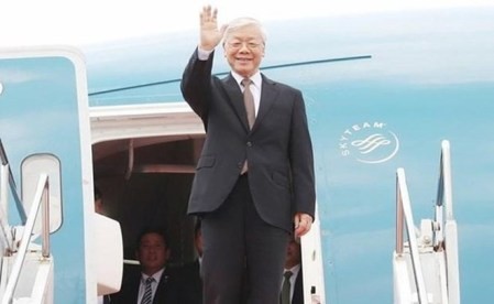 Medios camboyanos destacan visita del máximo líder vietnamita  - ảnh 1
