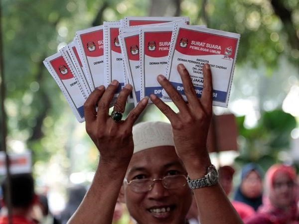 Empiezan elecciones en Indonesia   - ảnh 1