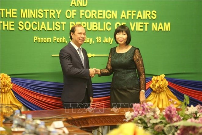 Vietnam y Camboya realizan sexta consulta política - ảnh 1