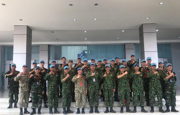  Activa Vietnam en ejercicios sobre mantenimiento de la paz en Indonesia   - ảnh 1