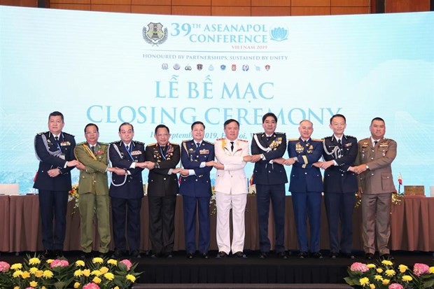 Concluyen en Hanói 39 Conferencia de Jefes de Policía de Asean - ảnh 1