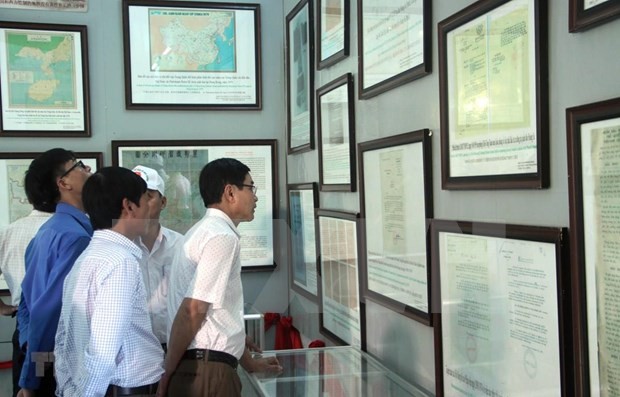 Exhiben en Quang Nam soberanía de Vietnam sobre archipiélagos de Hoang Sa y Truong Sa - ảnh 1