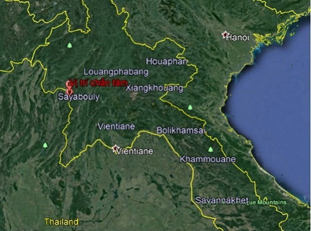 Vietnam no sufre daños de recientes terremotos en Laos y Tailandia  - ảnh 1