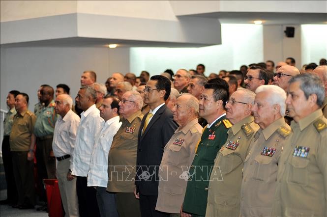 Cuba honra tradición de defensa de Vietnam - ảnh 1