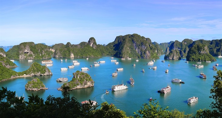 Quang Ninh recibe a más de 1,2 millones de turistas durante un mes - ảnh 1