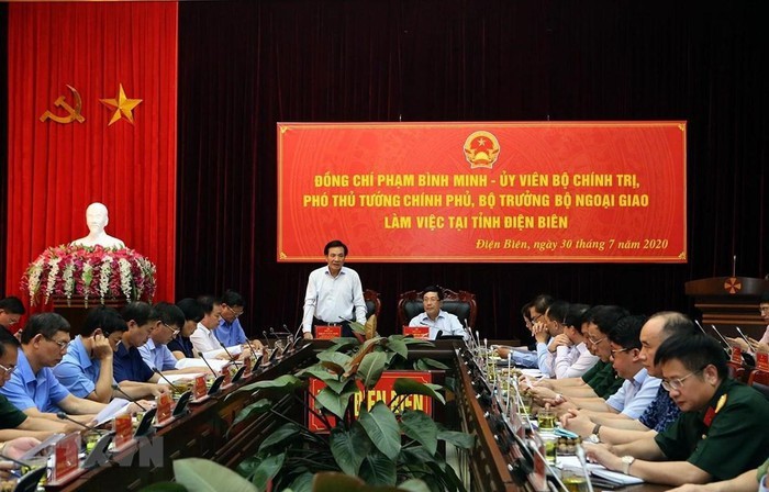 Viceprimer ministro de Vietnam trabaja con autoridades de Dien Bien - ảnh 1