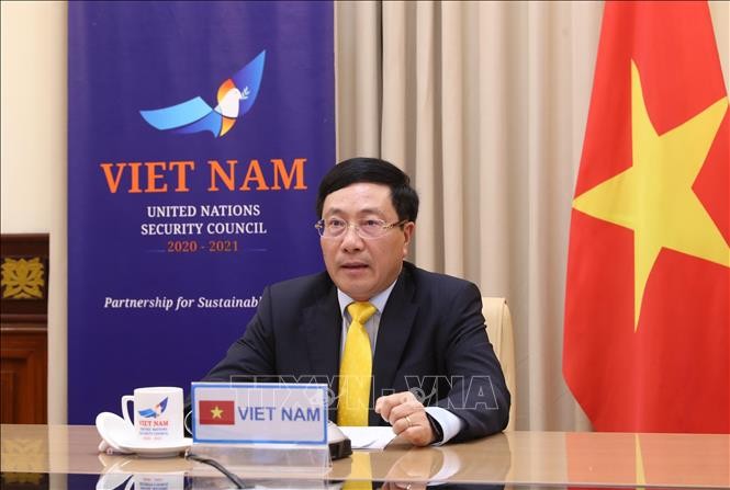 Vietnam asiste a reunión del Consejo de Seguridad de la ONU sobre el covid-19 - ảnh 1