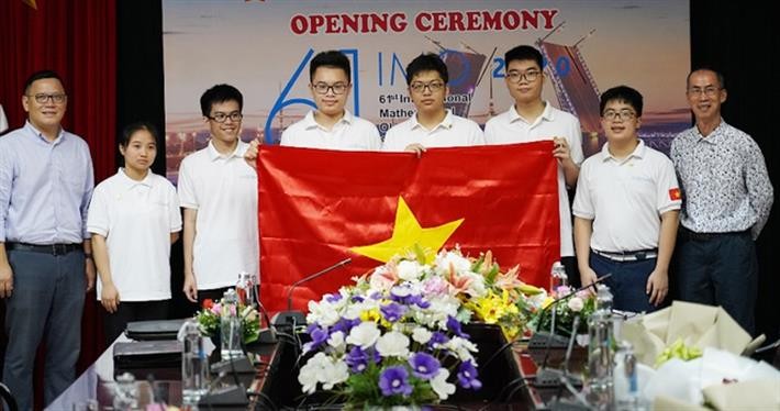 Vietnam gana el mayor premio en la Olimpiada Internacional de Matemáticas - ảnh 1