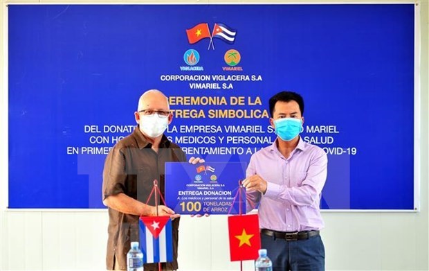 Empresa vietnamita ayuda al pueblo cubano en la lucha contra el covid-19 - ảnh 1