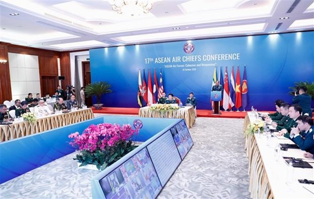 Celebran Conferencia de Jefes de las Fuerzas Aéreas de la Asean - ảnh 1