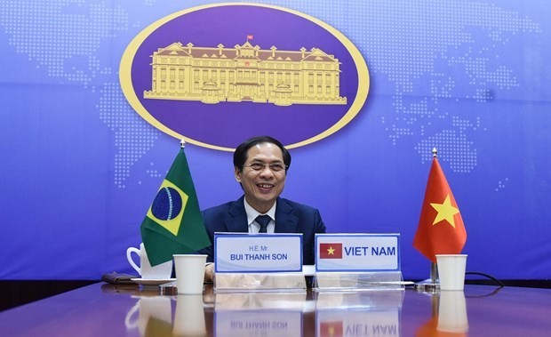 Celebran VII Consulta Política de Viceministros de Relaciones Exteriores Vietnam-Brasil - ảnh 1