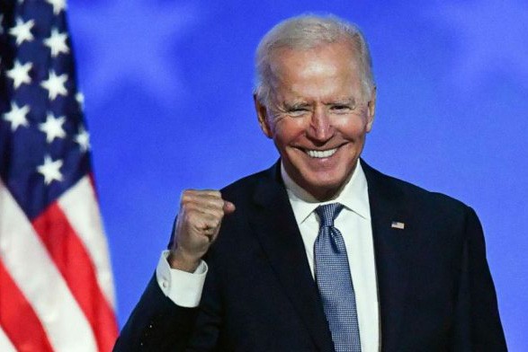 Líderes europeos felicitan a Joe Biden por su victoria final en las presidenciales de Estados Unidos - ảnh 1
