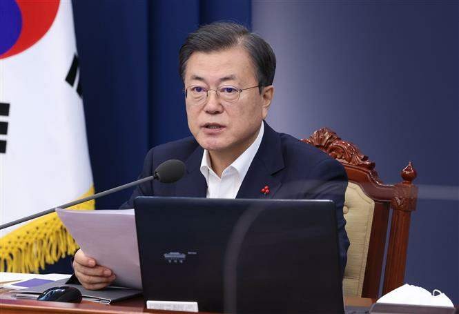  Presidente surcoreano llama a Japón a construir relaciones bilaterales - ảnh 1
