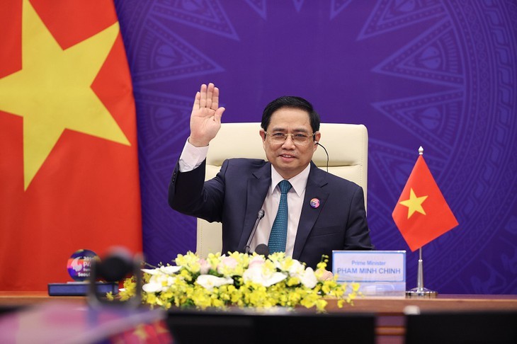 Premier de Vietnam propone seis soluciones en la segunda cumbre de P4G - ảnh 1