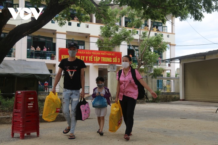 Localidades vietnamitas reciben ciudadanos desde área epidémica - ảnh 1