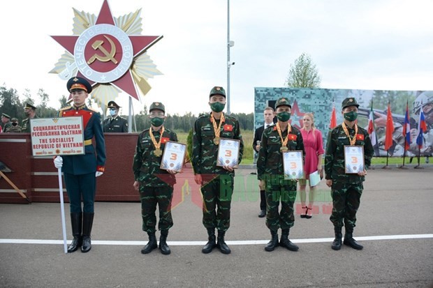 Army Games 2021: Vietnam gana medalla de bronce del evento Meridiano - ảnh 1