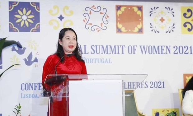 Las mujeres deben estar en el centro de la política de desarrollo, afirma la vicepresidenta de Vietnam  - ảnh 1