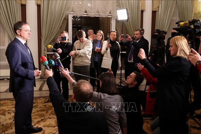Rusia anuncia el contenido de la segunda ronda de conversaciones de paz con Ucrania - ảnh 1