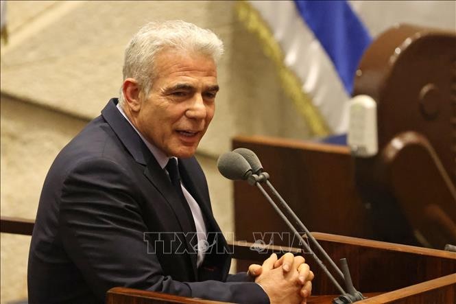 Primer ministro interino de Israel expresa buena voluntad hacia Palestina - ảnh 1