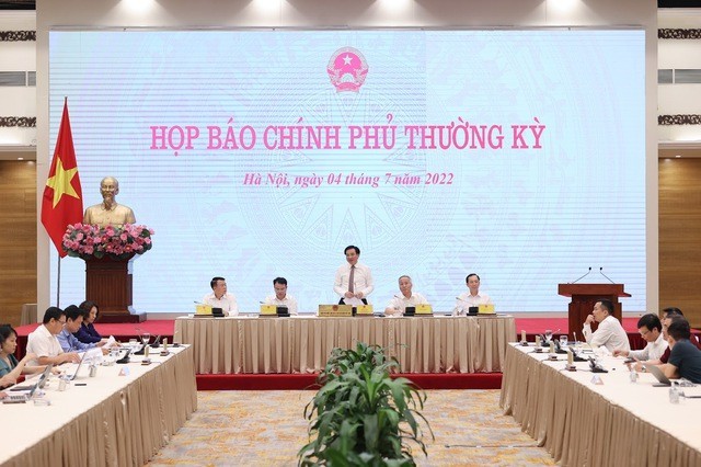 Gobierno de Vietnam celebra conferencia de prensa habitual de junio - ảnh 1