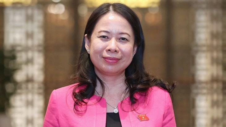 La vicepresidenta Vo Thi Anh Xuan se convierte en presidenta interina de Vietnam - ảnh 1