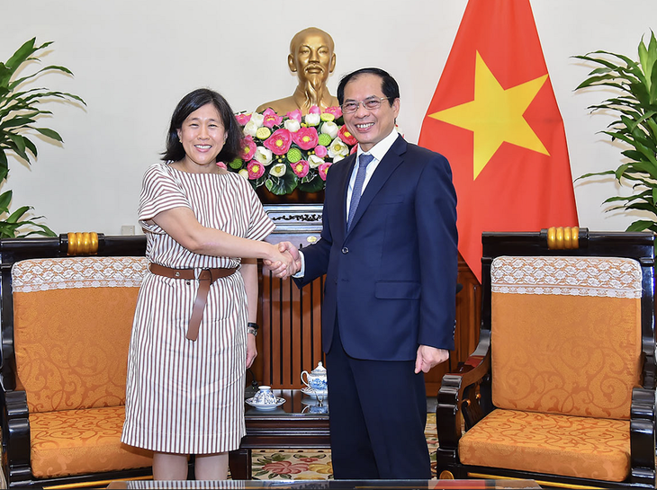 Vietnam lista para cooperar con Estados Unidos para celebrar el año 2023 de APEC  - ảnh 1