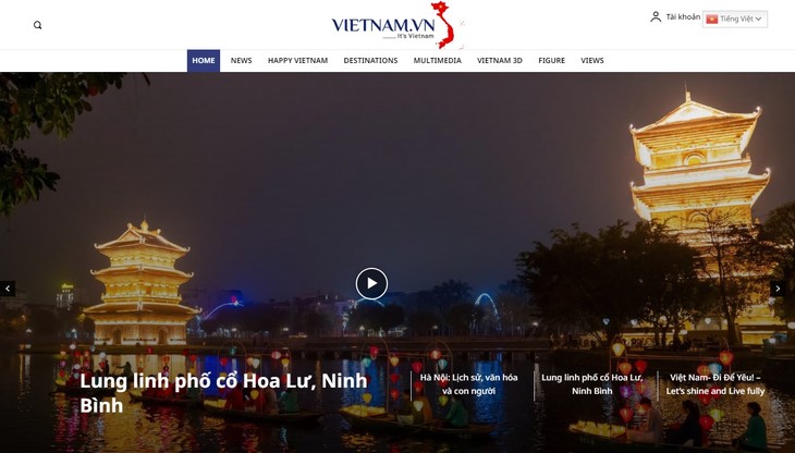 Presentan plataforma que promueve la imagen de Vietnam - ảnh 1