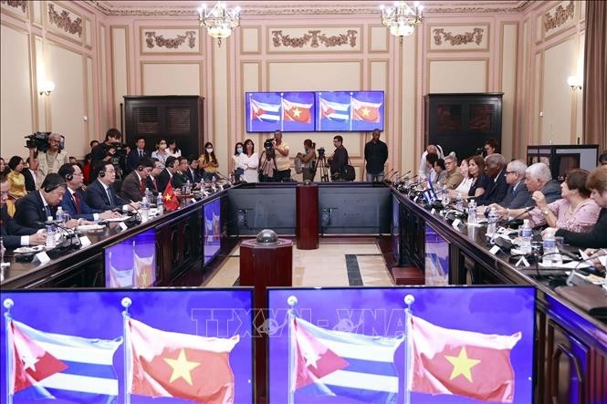 Vietnam y Cuba buscan medidas para fortalecer solidaridad fraterna - ảnh 1