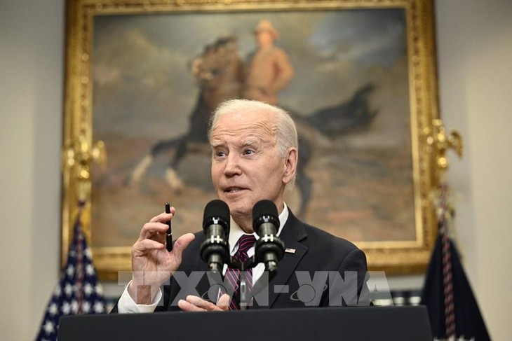 Joe Biden optimista de que Estados Unidos no caerá en insolvencia - ảnh 1