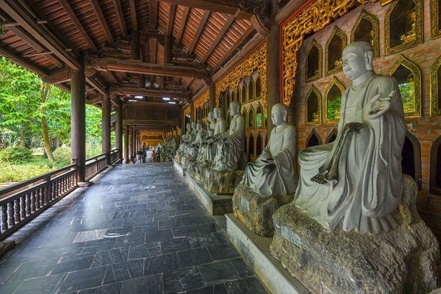 Impresionantes imágenes de la Pagoda Bai Dinh  - ảnh 8