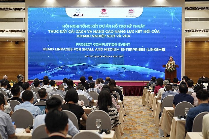 Vietnam y Estados Unidos cooperan para mejorar el entorno empresarial de las pequeñas y medianas empresas - ảnh 1
