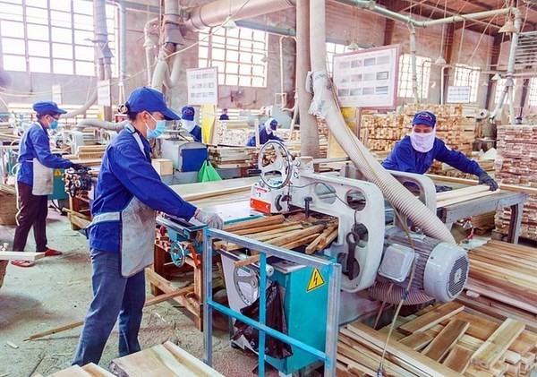 Productores vietnamitas impulsan la promoción comercial de muebles madereros - ảnh 1