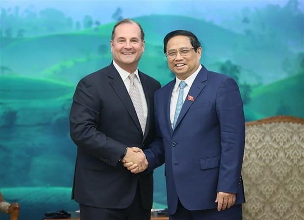 Premier de Vietnam recibe al líder de la Corporación de Marriott - ảnh 1