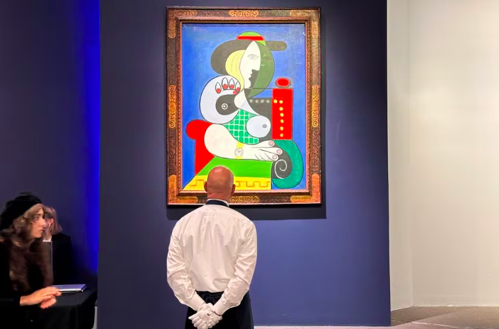 “La mujer con reloj”, de Pablo Picasso, vendido por precio récord - ảnh 1
