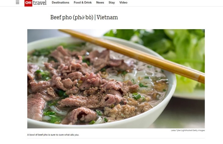 Pho de Vietnam entre las 20 mejores sopas del mundo - ảnh 1
